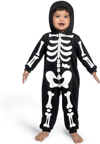 Skelett Jumpsuit Pyjama für Babys Halloween Cosplay Kostüm