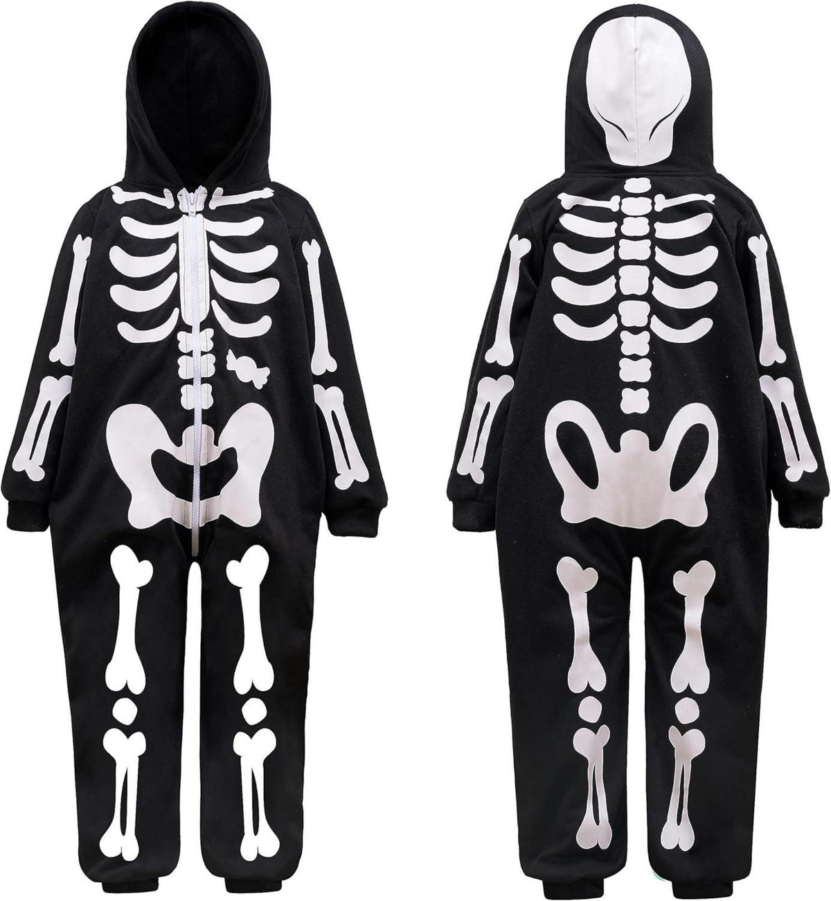 Skelett Jumpsuit Pyjama für Babys Halloween Cosplay Kostüm