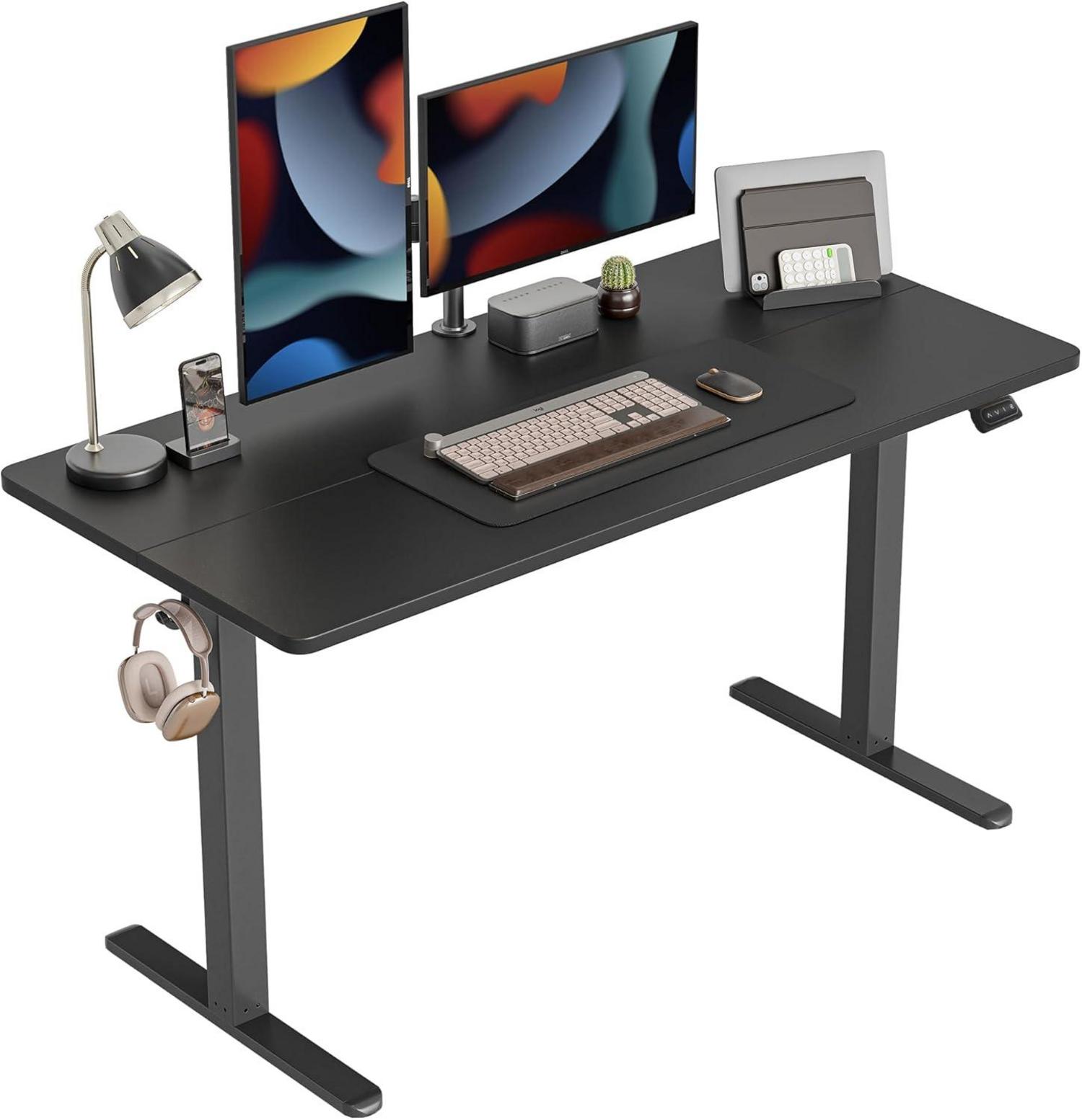 Elektrischer höhenverstellbarer Schreibtisch 140x60cm Stehpult