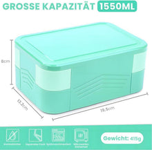 Bugucat Brotdose Kinder 1550ML Auslaufsicher BPA-Frei