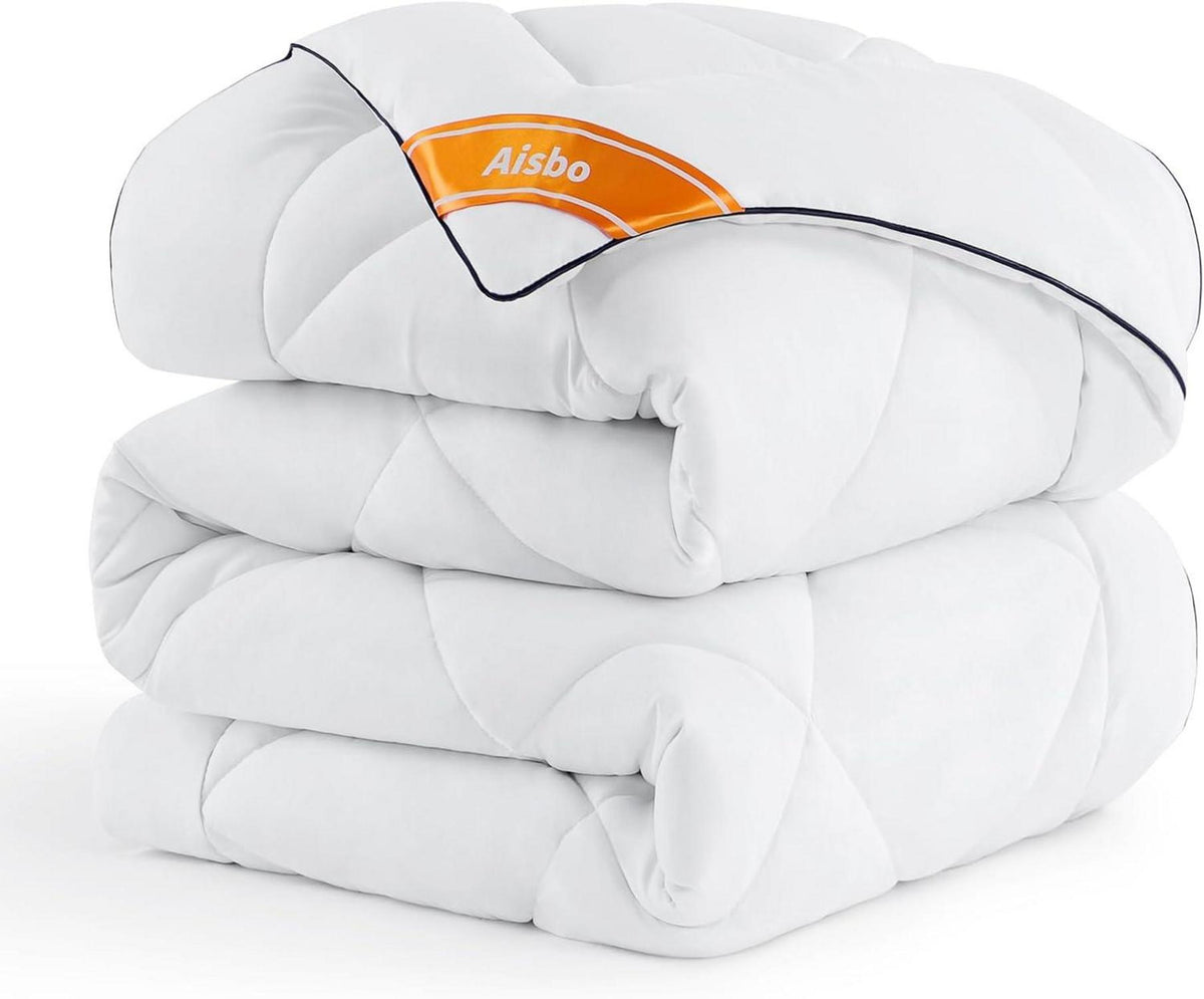 Bettdecke 220x240 cm 4 Jahreszeiten 300GSM Steppdecke Weich