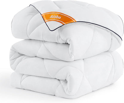 Bettdecke 155x220 Steppbettdecke 4 Jahreszeiten 300GSM Warm Winter