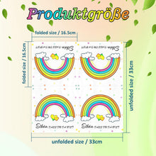 Regenbogen Servietten Kindergeburtstag 100Stück Hochzeit