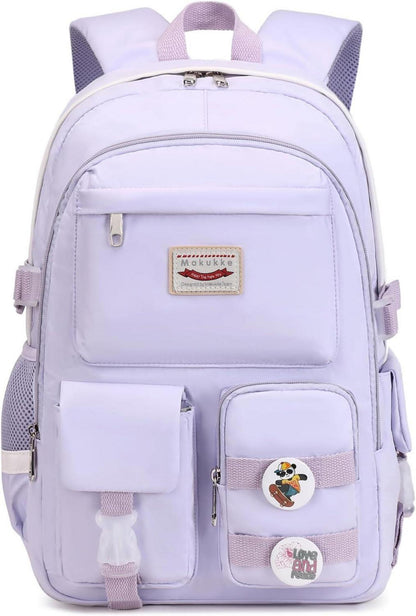 Rucksack Damen Schulrucksack Mädchen Teenager Cute Anime Bookbag