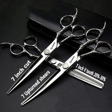 Personalisierte Friseurschere Set 6/7 Zoll – 440C Stahl