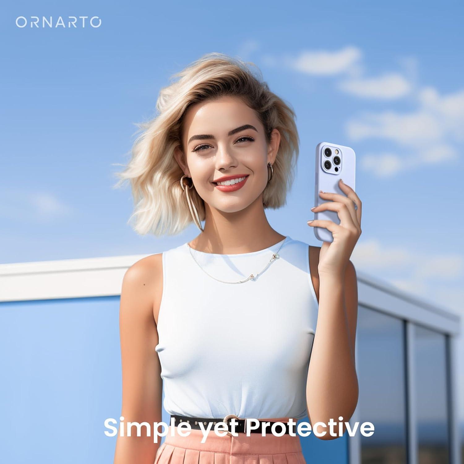 iPhone 15 Pro Hülle flüssiges Silikon 6.1 Zoll Kameraschutz Baby blau
