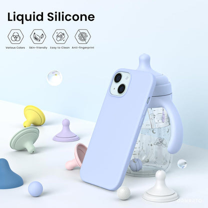 Schutzhülle für iPhone 15 Plus - Silikon - Flüssiges Material