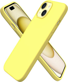iPhone 15 Hülle Silikon Ultra dünn flüssiges Silikon stxy-cr09