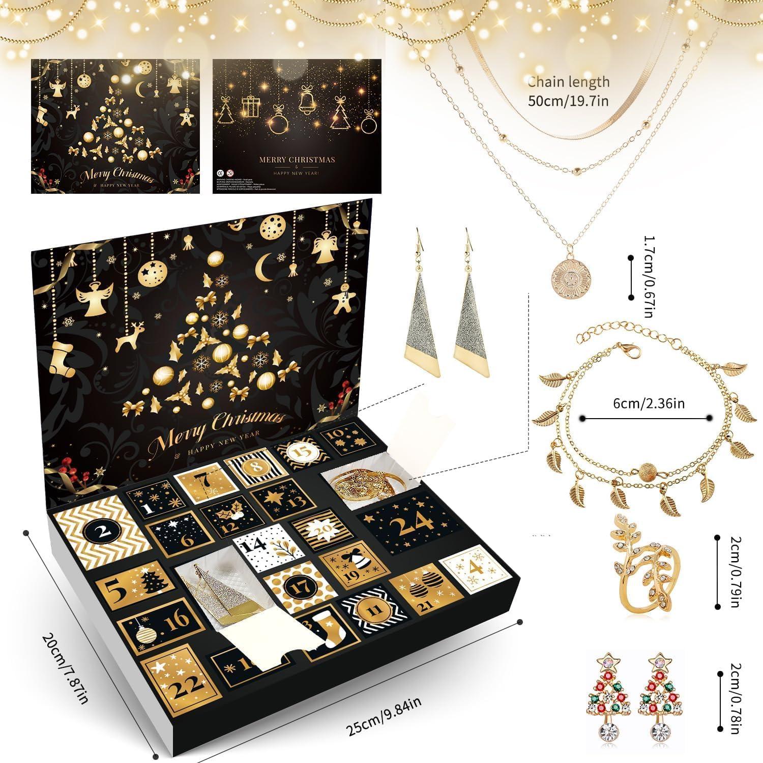 Adventskalender Schmuck Frauen Mädchen 2024