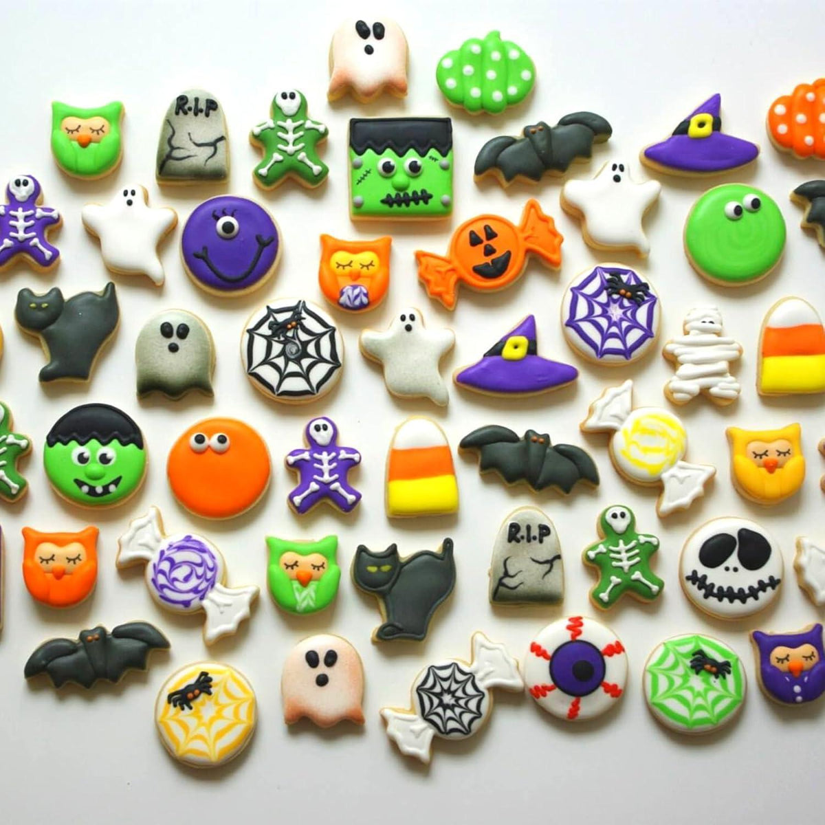 Halloween Ausstechformen Set 12 Stück Mini Edelstahl