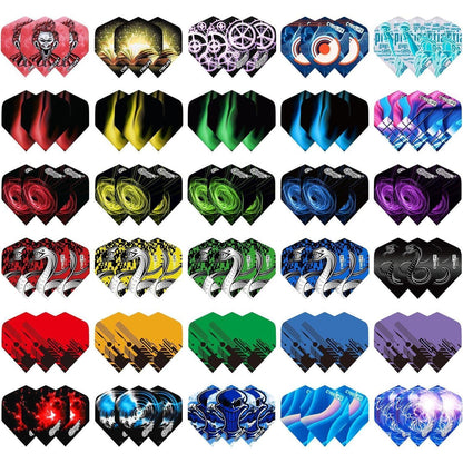 Dart Flights Set 90 Stück PET Standard Zubehör - CyeeLife