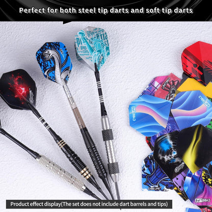 Dart Flights Set 90 Stück PET Standard Zubehör - CyeeLife