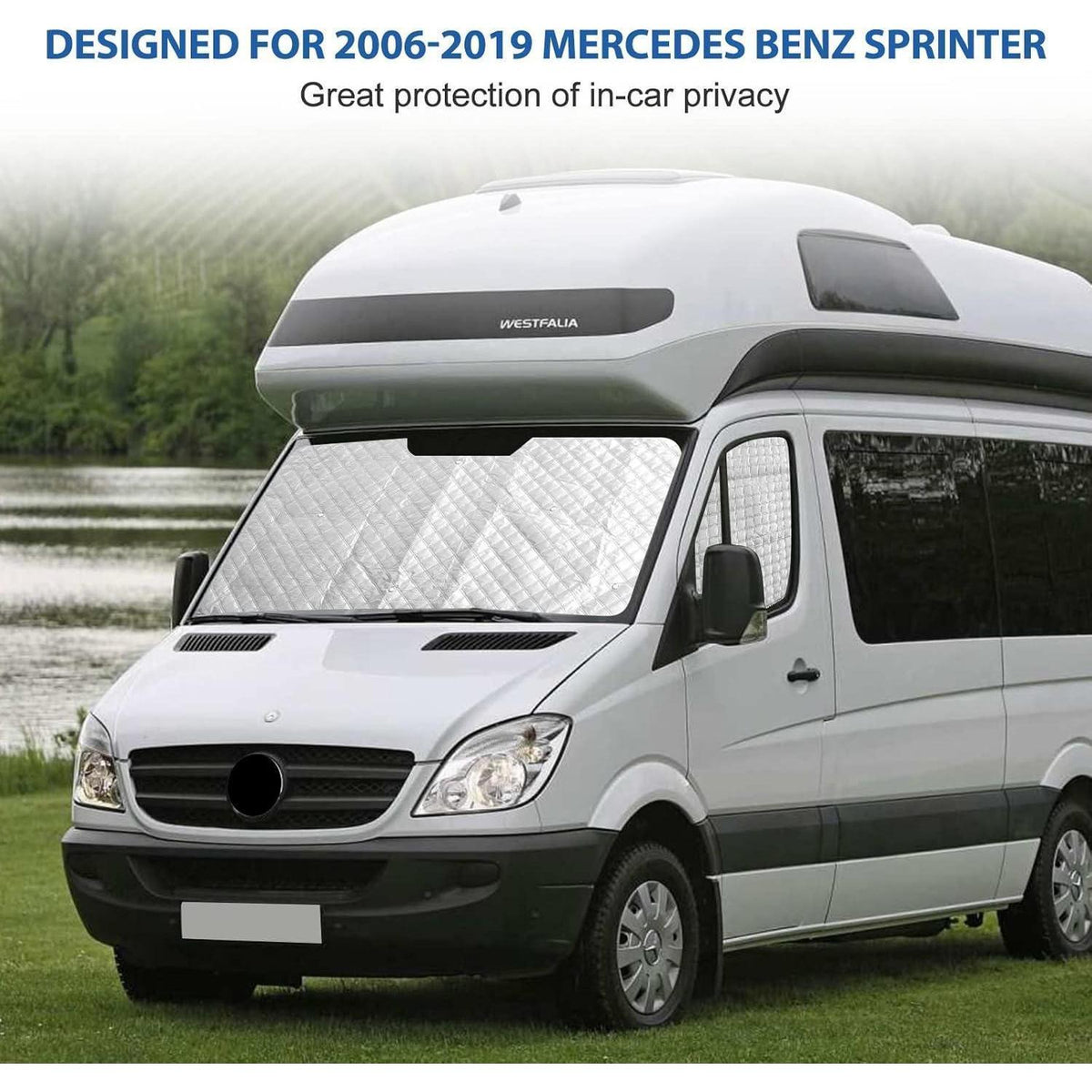 Sonnenschutz Auto Frontscheibe Mercedes Sprinter 2006-2018