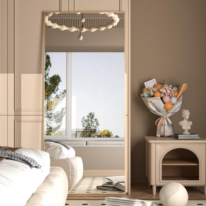 Großer Ganzkörperspiegel 165x60cm Gold – Wand- oder Standspiegel