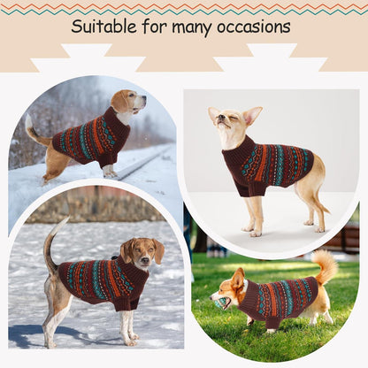 Hundepullover für kleine & mittelgroße Hunde weich warm mit Beinen XS