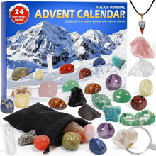 Adventskalender 2024 Kinder Kristalle Fossilien Edelsteine