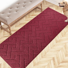 Schmutzfangmatte Innen rutschfeste Sauberlaufmatte 60x178 cm Rot
