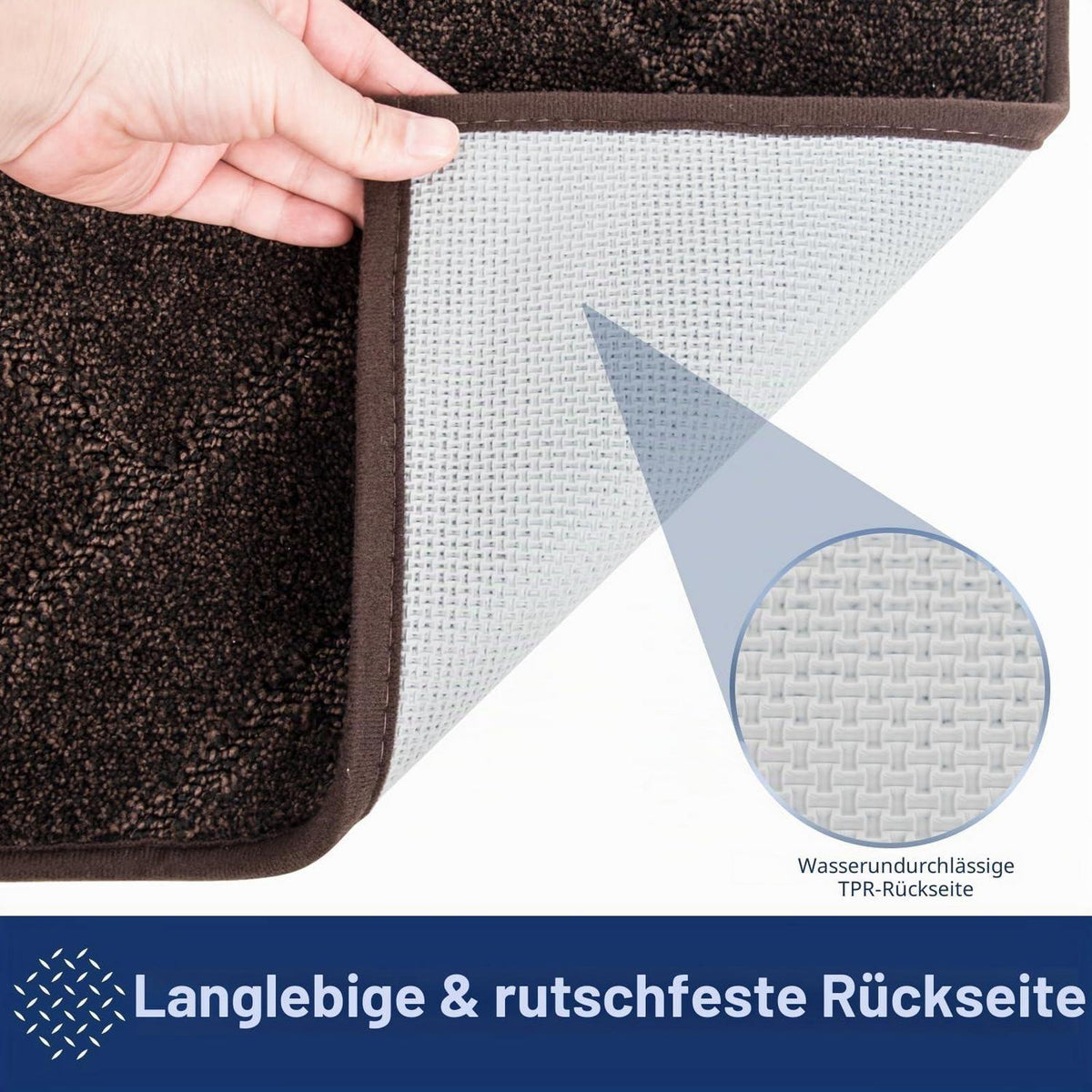 Schmutzfangmatte 80x120 cm – Rutschfest & Waschbar