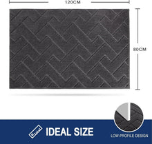 Schmutzfangmatte Innen 80x120cm rutschfeste Fußmatte