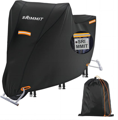 Motorradabdeckung Wasserdicht 420D Oxford-Stoff Universell L(205 x 95