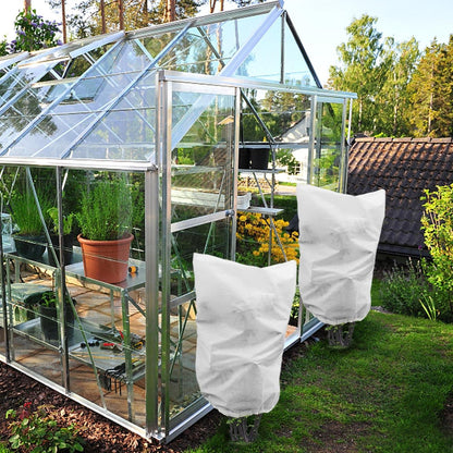 4er Set Winterschutz-Haube 80x100cm Frostschutz Vlies Garten Pflanzen