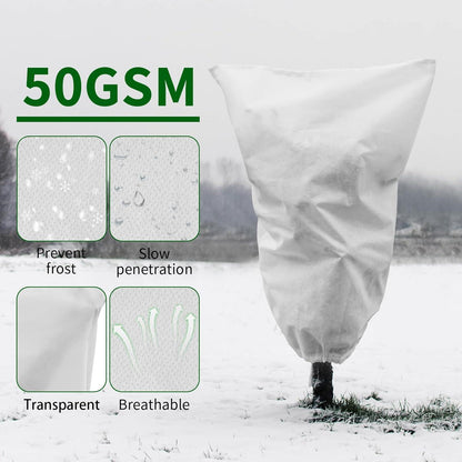 Winterschutz-Haube 4 Stück 60x80cm Frostschutz Vlies Pflanzenschutz