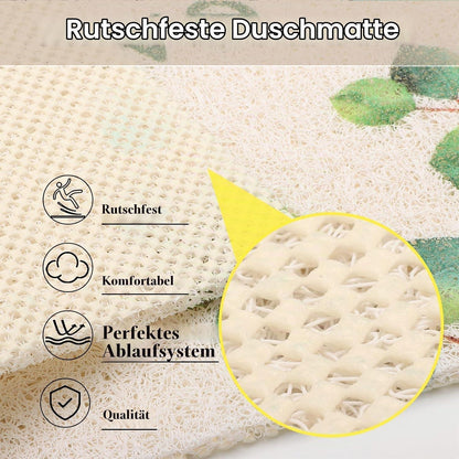 Rutschfeste Duschmatte 50x80 cm – Anti Schimmel & Schnell Trocknend