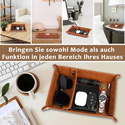 Leder Tablett Organizer Männer Weihnachtsgeschenke
