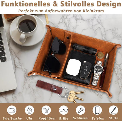 Leder Tablett Organizer Männer Weihnachtsgeschenke