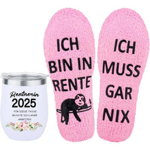 Ruhestand Geschenk Frau Rentnerin 350ml Thermobecher