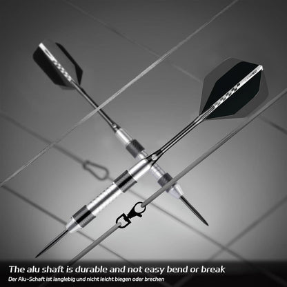 Professionelle Steel Dartpfeile Set 20g Metallspitze 6 Stück