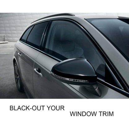 Schwarz Glänzende Autofolie 10x900cm – Hochwertiger Vinyl Wrap