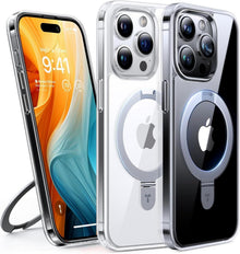TORRAS Ostand iPhone 15 Pro Max MagSafe Hülle Magnetisch Stoßfest