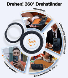 TORRAS Ostand R 360° Magnetischer Ring Ständer iPhone 15 Pro