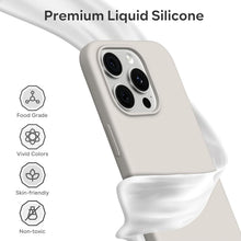 iPhone 15 Pro Max Silikonhülle 360° Schutz Mikrofaser-Futter