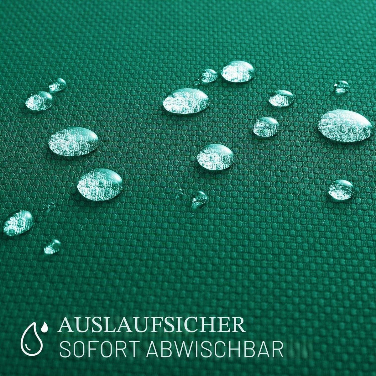 Weihnachts Tischdecke Rechteckig Grün – Wasserabweisend & Pflegeleicht