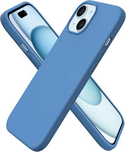 Schutzhülle für iPhone 15 - Silikon - Ultra dünn - stoßfest
