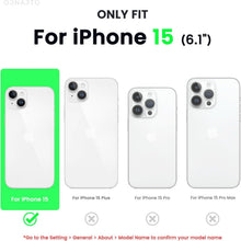 iPhone 15 Hülle Silikon 6,1 Zoll - Ultra dünne Schutzhülle