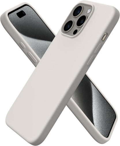 Schutzhülle iPhone 15 Pro Max Silikon flüssig 6,7 Zoll Kratzfest
