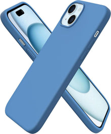 iPhone 15 Plus Hülle Silikon Ultra dünn flüssiges Silikon kratzfeste