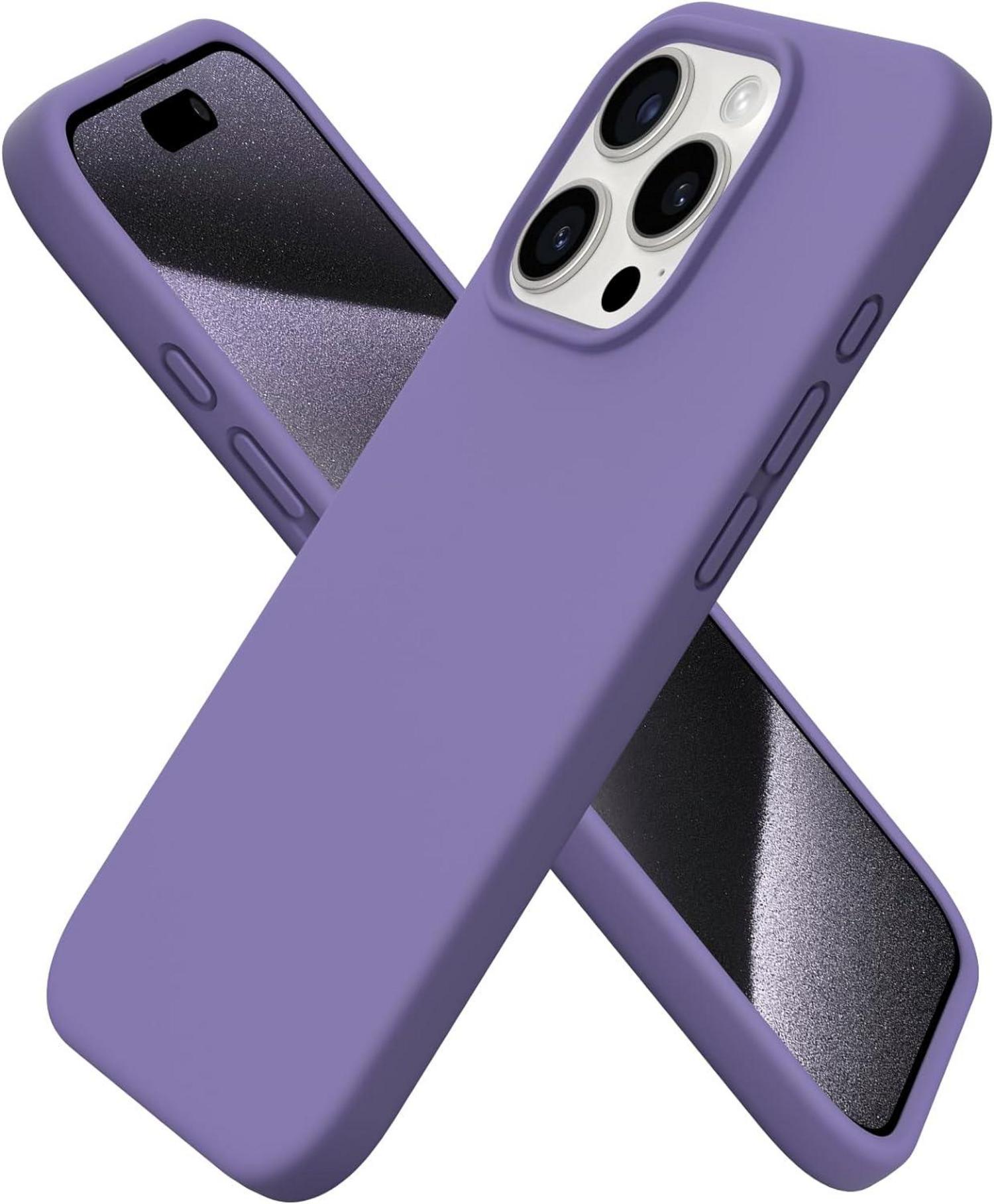 iPhone 15 Pro Hülle Silikon 6,1 Zoll - Kratzfeste stoßfeste
