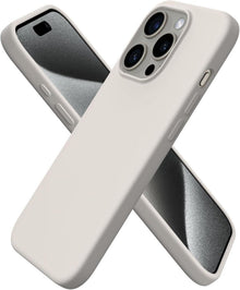 iPhone 15 Pro Silikonhülle 6,1 Zoll Schutzhülle Stoßfest
