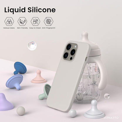 iPhone 15 Pro Silikonhülle 6,1 Zoll Schutzhülle Stoßfest