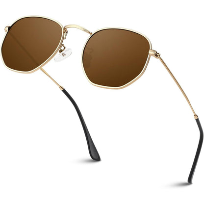 Sunier Sonnenbrille Damen Herren Polarisiert UV400 Schutz