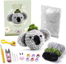 Süßes Koala-Häkelset für Anfänger - DIY Tier Häkelset mit Anleitung