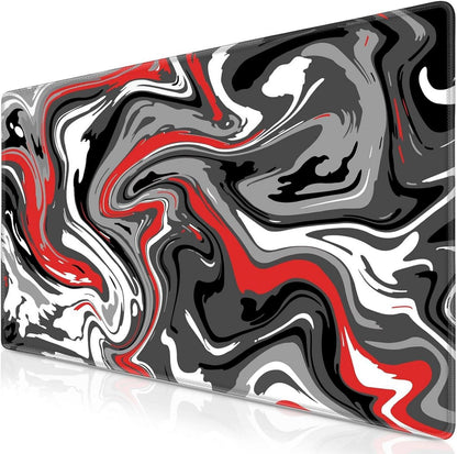 XXL Gaming Mauspad Fluid Art 900x400mm Wasserdicht Anti-Rutsch