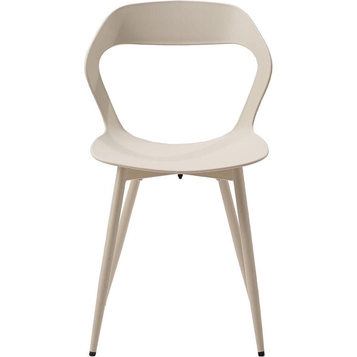 Moderner Esszimmerstuhl 6er-Set, Beige – Skandinavischer Designstuhl