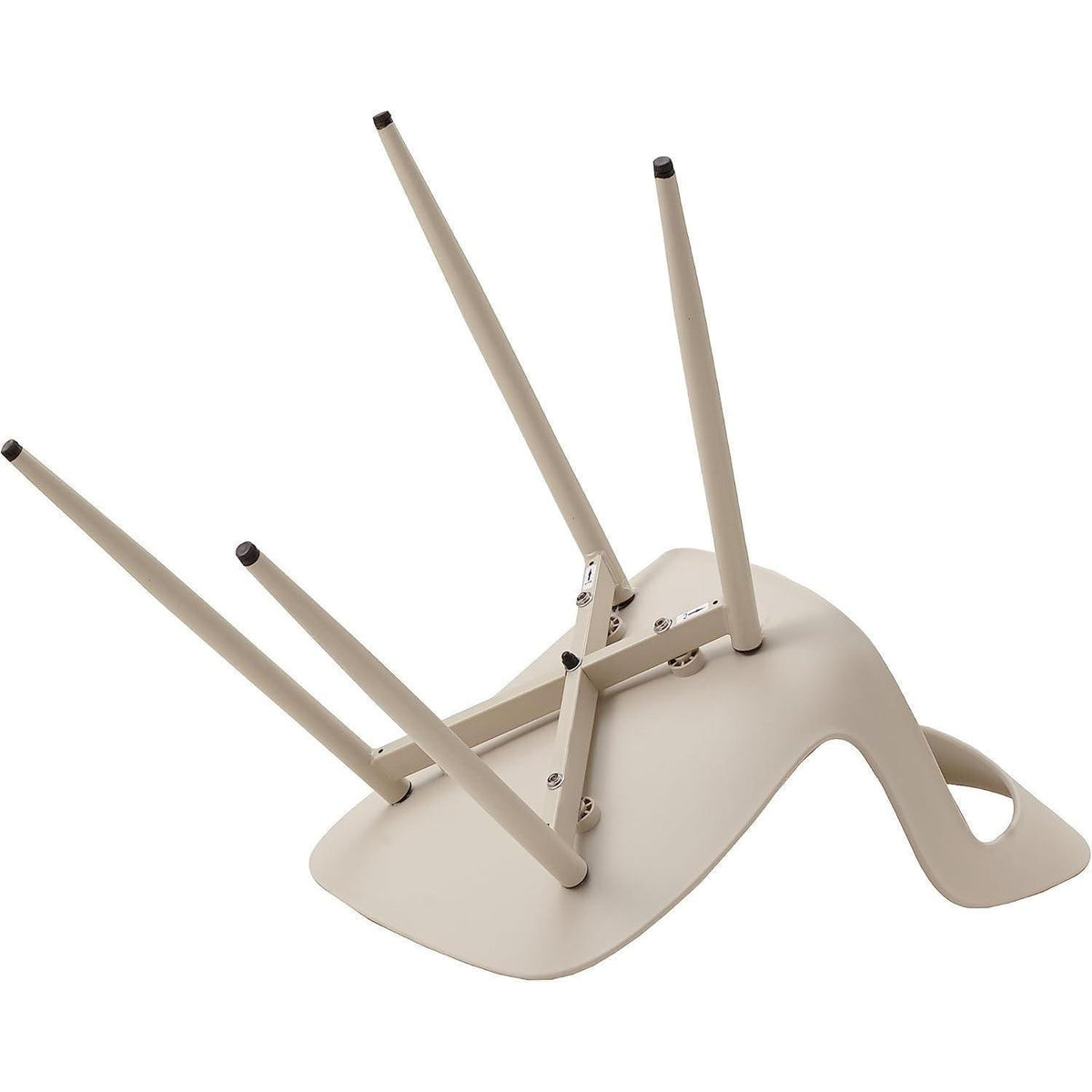 Moderner Esszimmerstuhl Set (4x) – Beige, Skandinavisch & Ergonomisch