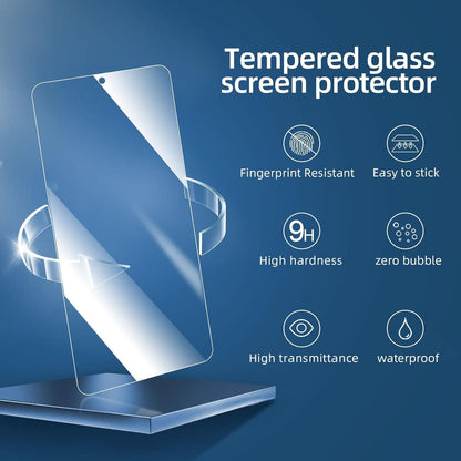 Panzer Schutz Glas Xiaomi POCO F5 F5 Pro 3 Stück 9H 0.33mm Ultra-klar