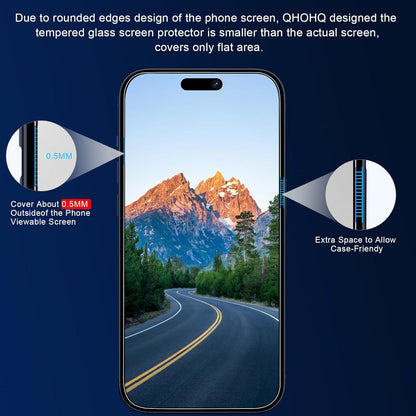 Panzer Schutz Glas Kameraschutz iPhone 15 Pro Max 6,7 Zoll